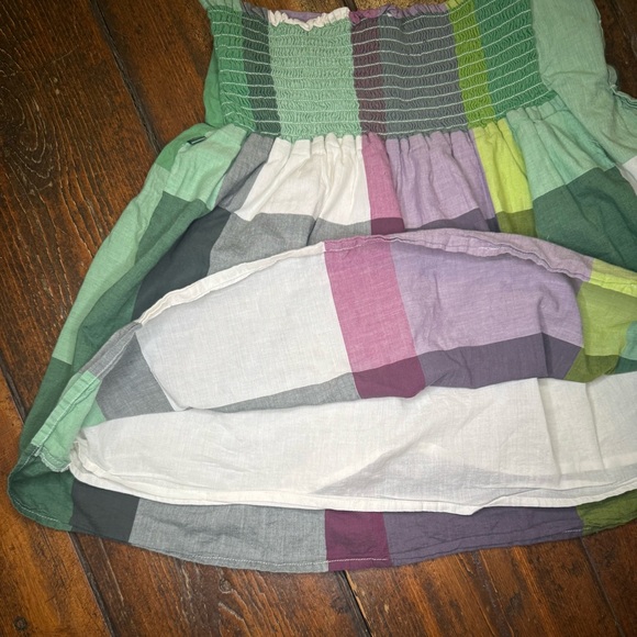 Colorful Patchwork Mini Skirt - Picture 4 of 5